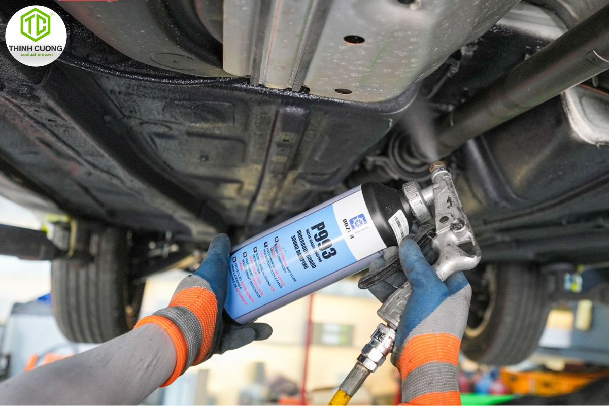 Phủ gầm Onzca: Bảo vệ xe toàn diện, chống rỉ và giảm ồn hiệu quả 2 Phủ ngầm ONZCA P993 cho xe ô tô