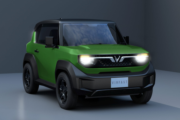 Sau khi hoàn thiện dán phim xe điện VF3