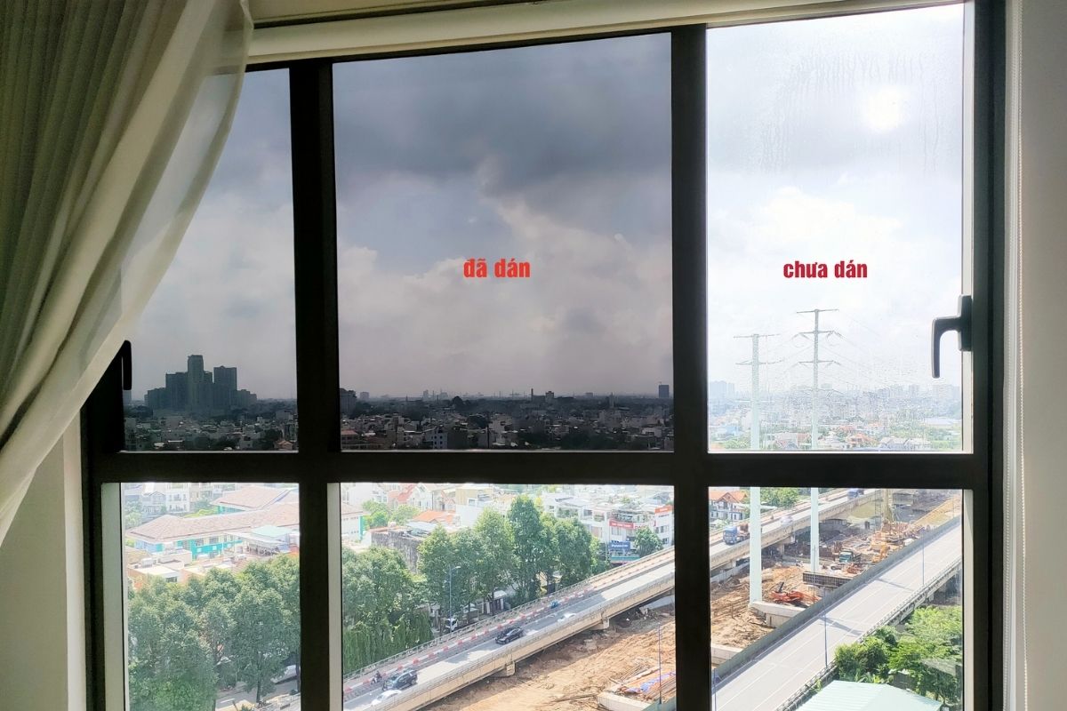 Kinh nghiệm chọn độ xuyên sáng phim cách nhiệt theo hướng nhà 2 Dán phim cách nhiệt phù hợp với cường độ nắng thực tế theo hướng nhà