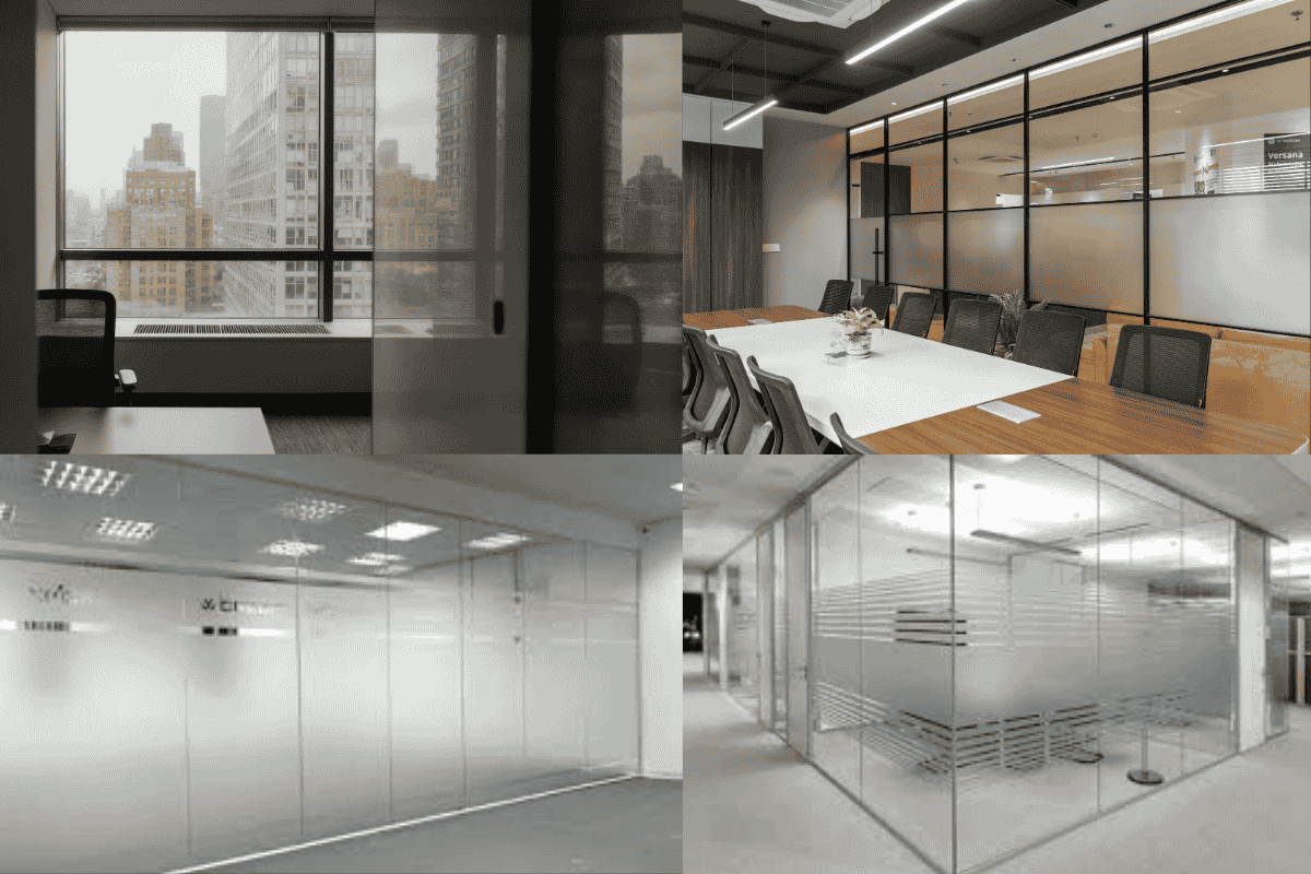 Các mẫu decal dán kính văn phòng