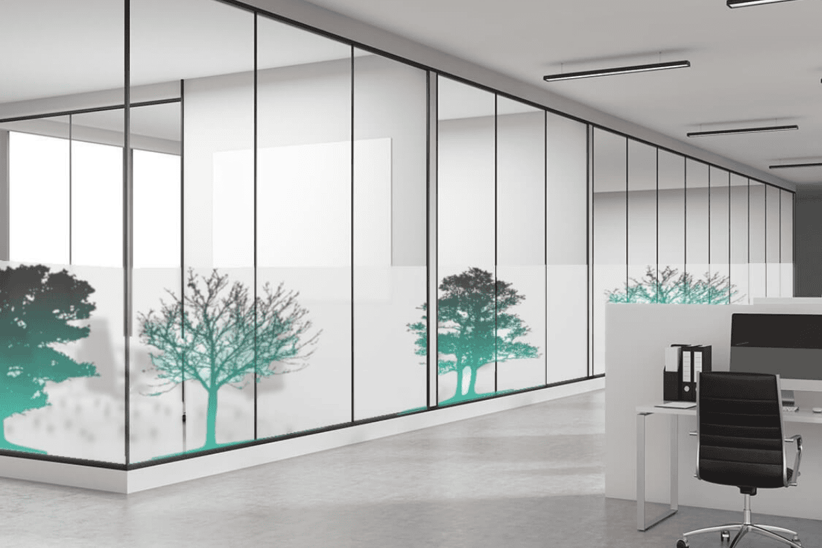 Phim dán kính ban công để chống nóng và bảo vệ riêng tư 3 Giải pháp dán kính văn phòng chuyên nghiệp