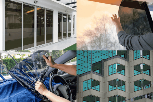 Ứng dụng đa dạng của decal dán kính chống ánh sáng