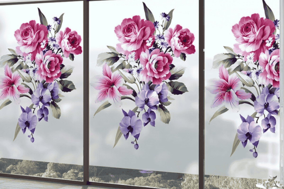 Decal dán kính 3D - Bí quyết biến ô cửa vô hồn thành tác phẩm nghệ thuật 1 decal dán kính 3d