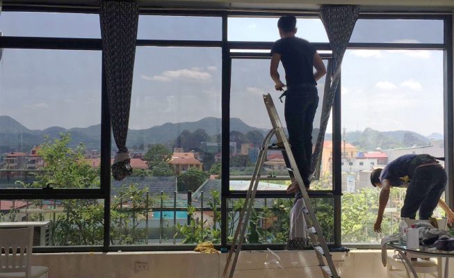 Phim cách nhiệt cửa sổ hướng Tây Nam