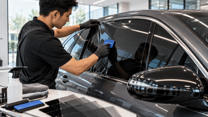 Dán phim cách nhiệt cool n lite đúng cách và kinh nghiệm chọn phim